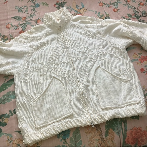 Vintage Handmade Chenille Bomber - Picture 1 of 7